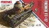 Meng Model Französischer Leichter Panzer Renault Gussturm Plastikmodellbausatz 1/35 FT-17