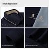 MONTAGUT Men's Wool & Silk Blend Polo Shirt