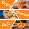 Tangerine Squishies Stress Relief Soft Scented Simulation Orange Fruit Squeeze Toys Cute Birthday Gift Novelty Toy for Kid Adult