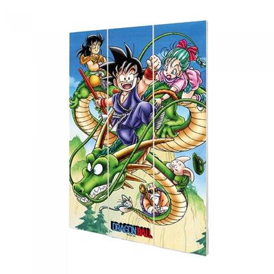 Dragon Ball Wood Print