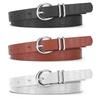 Bohemian Style Belt  Simple Jeans Belt For Women Trendy Casual Belt Thin Waistband Unique Pants Waist Belts Gifts