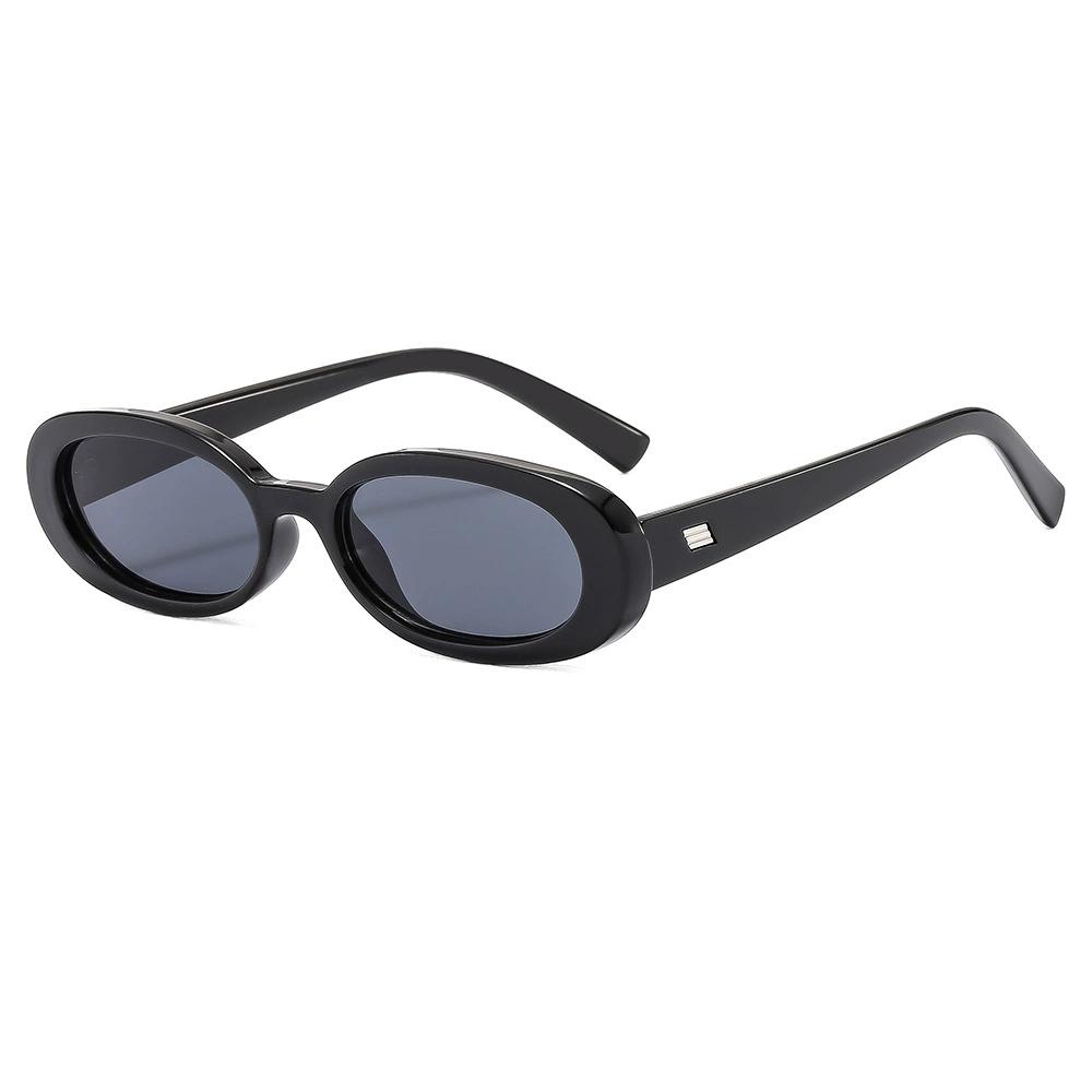 

New Retro Oval Sunglasses Men Women Fashion Small Frame Leopard Sun Glasses Luxury Designer Punk Eyewear