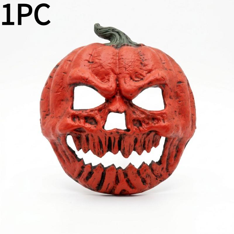 1PC Pumpkin Mask Halloween Pumpkin Mask Decoration PU Foam Mardi Carnival Decoration Pumpkin Lampshade