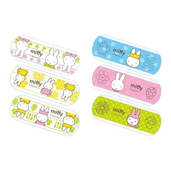 Nichiban Kyuukyuu Bansoukou Careleave Character Miffy Junior Size 21mm58mm CLB16MFN Waterproof Children Small