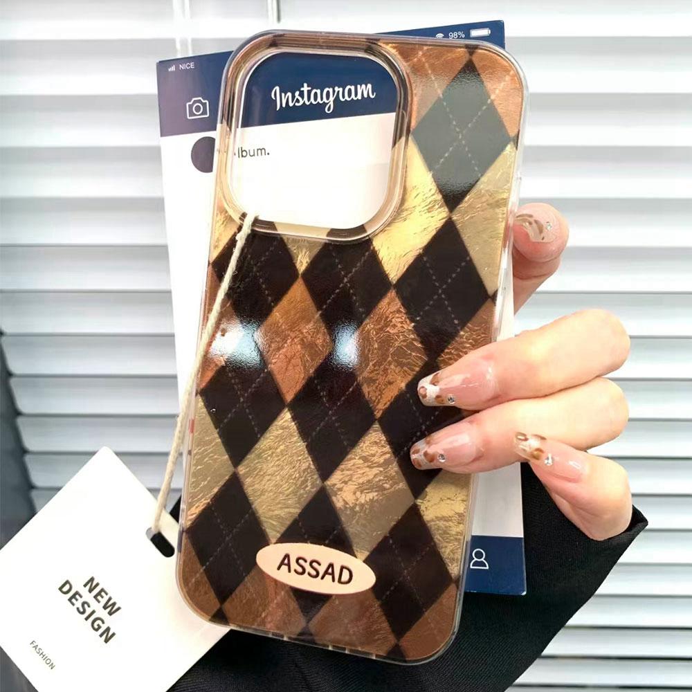Handyhülle mit Diamantgittermuster für Honor 400 200 90 Smart Pro Magic7 6 5 70 Lite X9a X9c X9b X8b X8a X8c X7c X7b X6c X6 Hülle