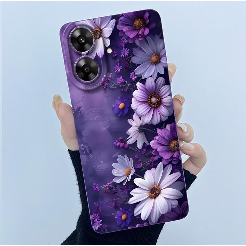 Phone Case for Realme Note 60 60X Narzo N61 Back Cover Matte Shell New design Soft Silicone Funda for Realme Note60 RMX3933 Case