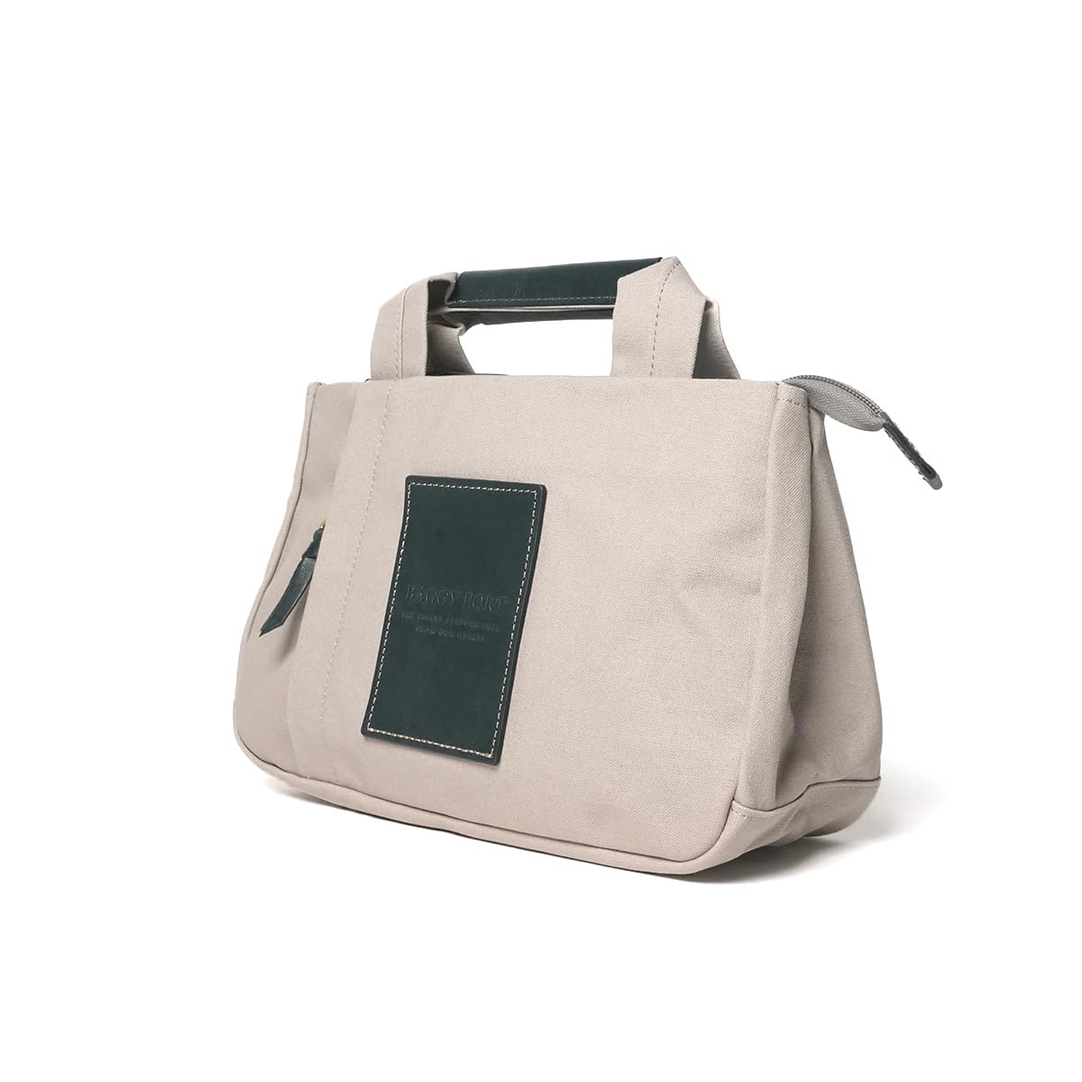 

BAGGYPORT ЧЕРНЫЙ №. 10 Мини-сумка-тоут из холста высокой плотности, унисекс, YNM-424 (Серый x Синий)