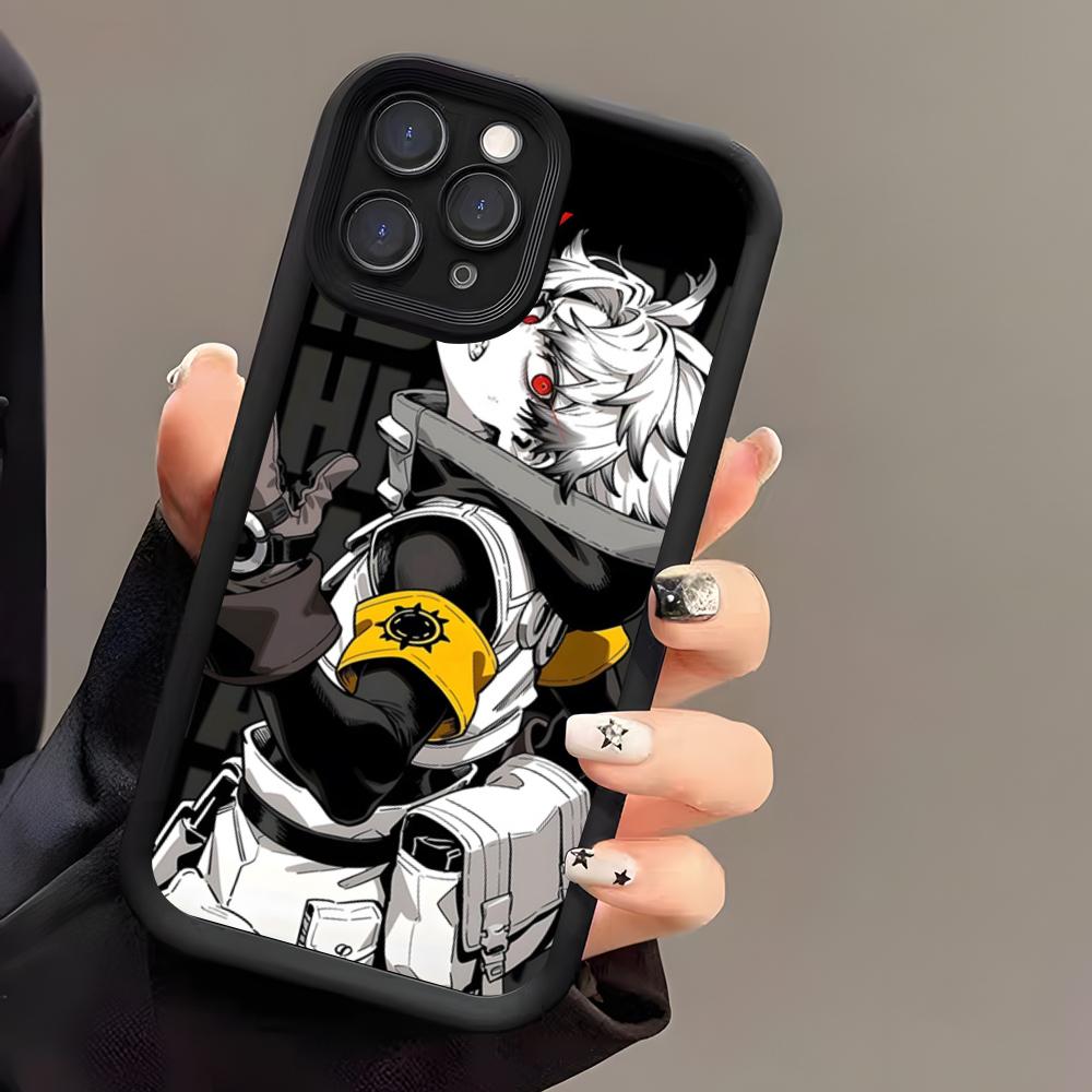 Manga G-Gachiakuta Phone Case For IPhone 17 Air 16 E 15 14 Plus 13 12 11 Pro Max Black Sky Eye Stepped Protective Case