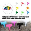 120Pcs Plant Label T-Shaped Garden Marker Name Plate Outdoor Plant Vegetable Seedling Waterproof Handwritten