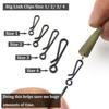 20PCS Rig Link Clip for Combi Carp Rigs Quick Change Snap Rigs for Carp Fishing Accessories Tackle Equipment