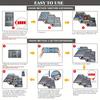 Foldable Drawer Organizer, Multifunctional Storage Box, Suitable for Kitchen Utensils, Tools, Jewelry, Makeup