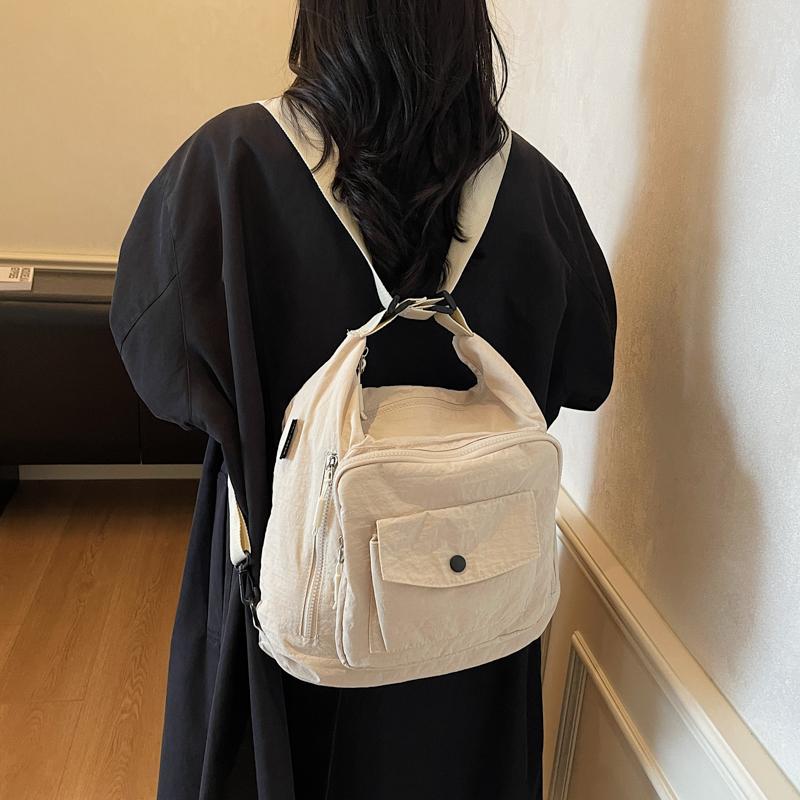 Tragetasche mit großem Fassungsvermögen Damen Pendler-Schultertasche Leichte Umhängetasche