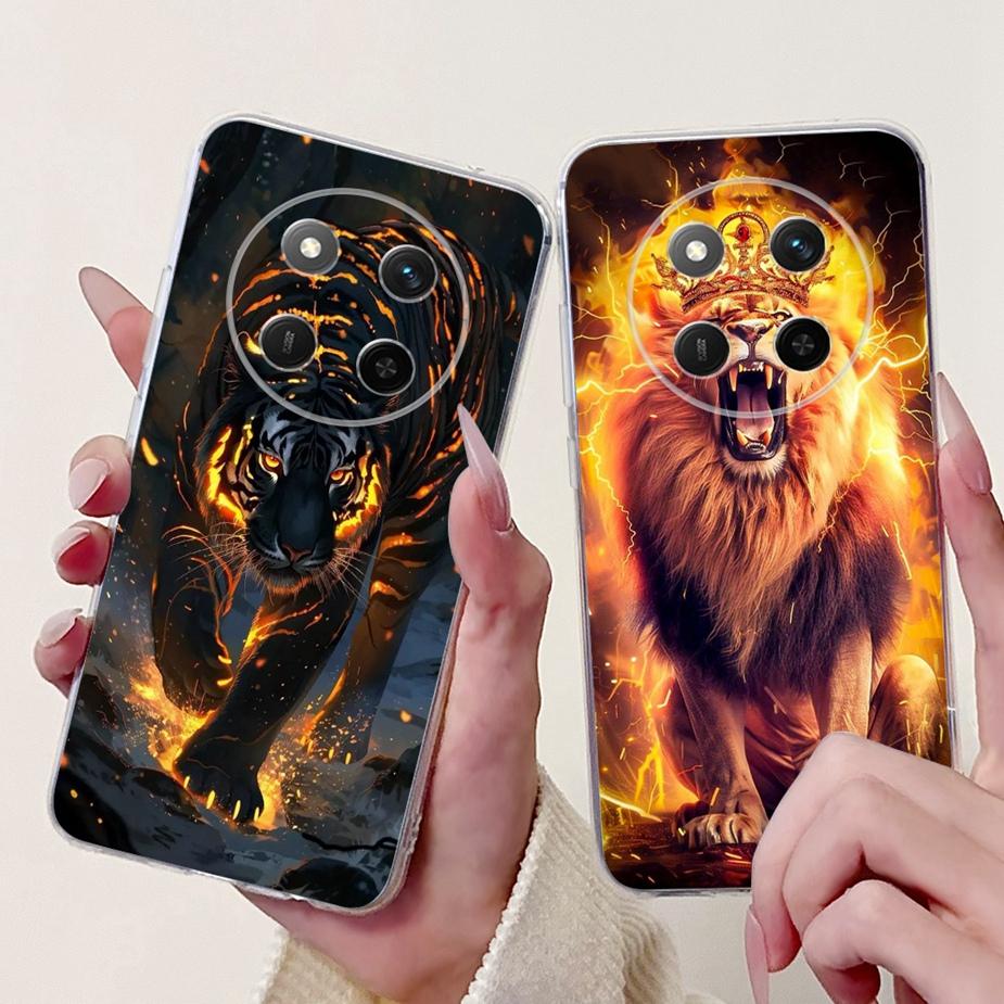 For Honor Magic 7 Lite Case BRP-NX1 2025 New Luxury Painted Cover Clear Silicone Soft Slim Phone Case For Honor Magic7 Lite Bags