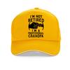 Im Not Retired Im A Professional Grandpa Funny Baseball Cap Idea Gift New Hip Hop Hat Summer Adjustable Snapback Hats