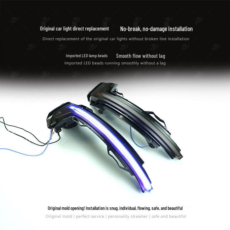 

Volkswagen Tiguan Зеркало заднего вида Динамический указатель поворота с синим оттенком