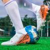 Fußballschuhe Herren Professionell Gesellschaft Hohe Qualität Fußballschuhe Strapazierfähig TF/FG Unisex Sneaker Rutschfest Freizeit Fußballstiefel