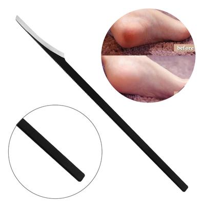 Ferramenta de pedicure raspador kit de manicure em aço inoxidável para cuidados com os pés esfoliante de calos