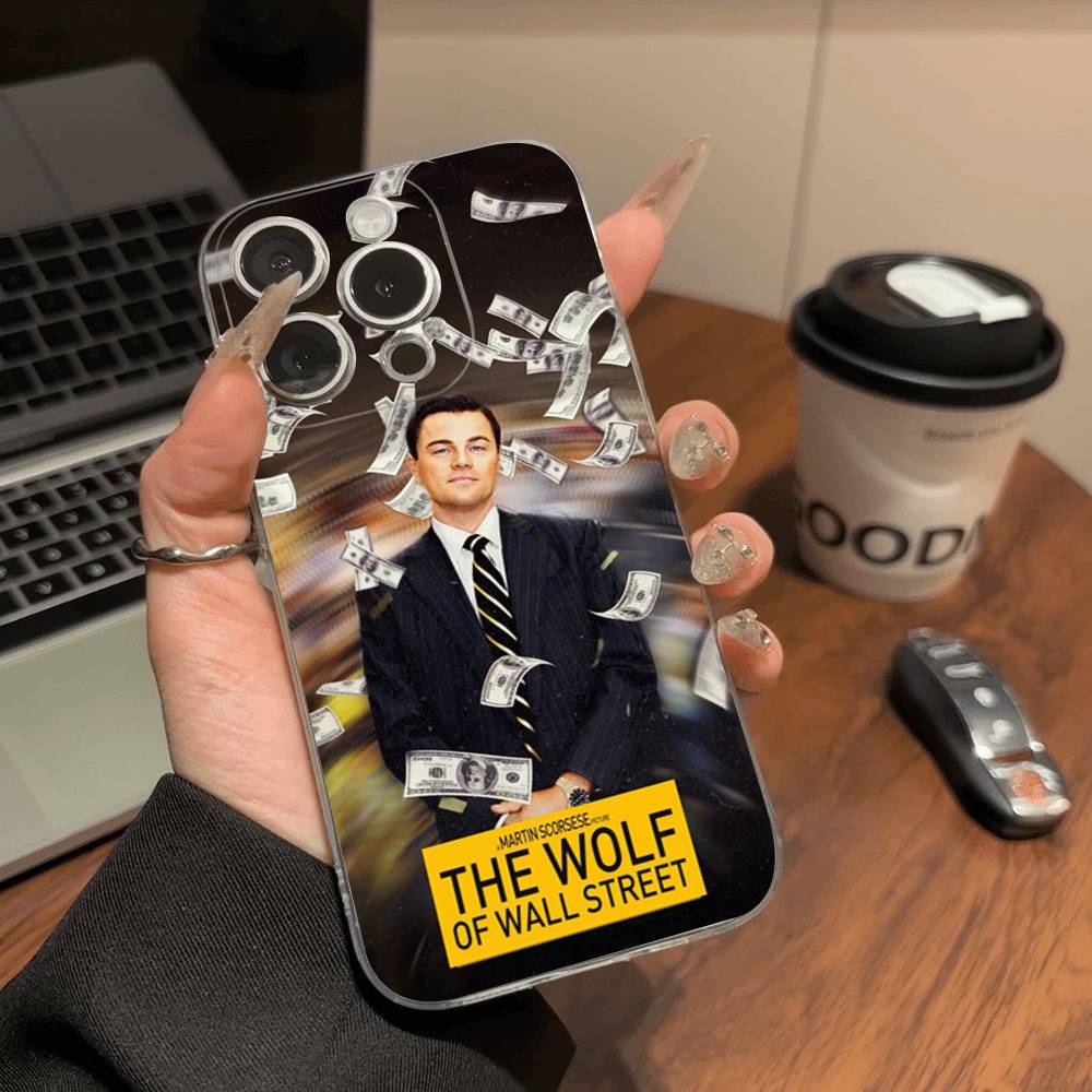 TV The W-Wolf Of W-Wall S-Street For IPhone 17 16 15 14 13 12 11 Pro Max Plus Phone Case High End Silicone