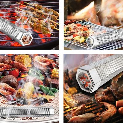 12' Pellet-Raucherrohr für alle Grills oder Räucheröfen