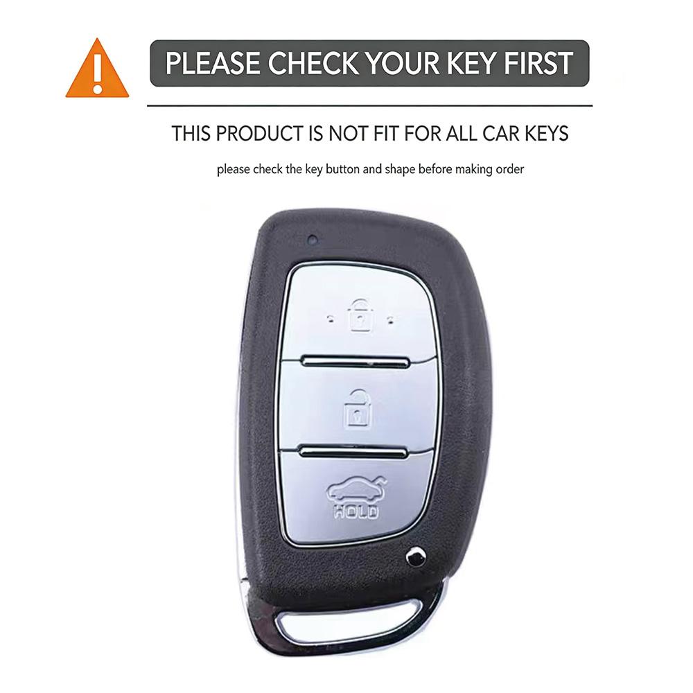 Silikon Autoschlüsselhülle Abdeckung Zubehör für Hyundai Creta Ix35 Ix45 I10 I30 I40 Tucson Santa Fe Rena Sonata Elantra