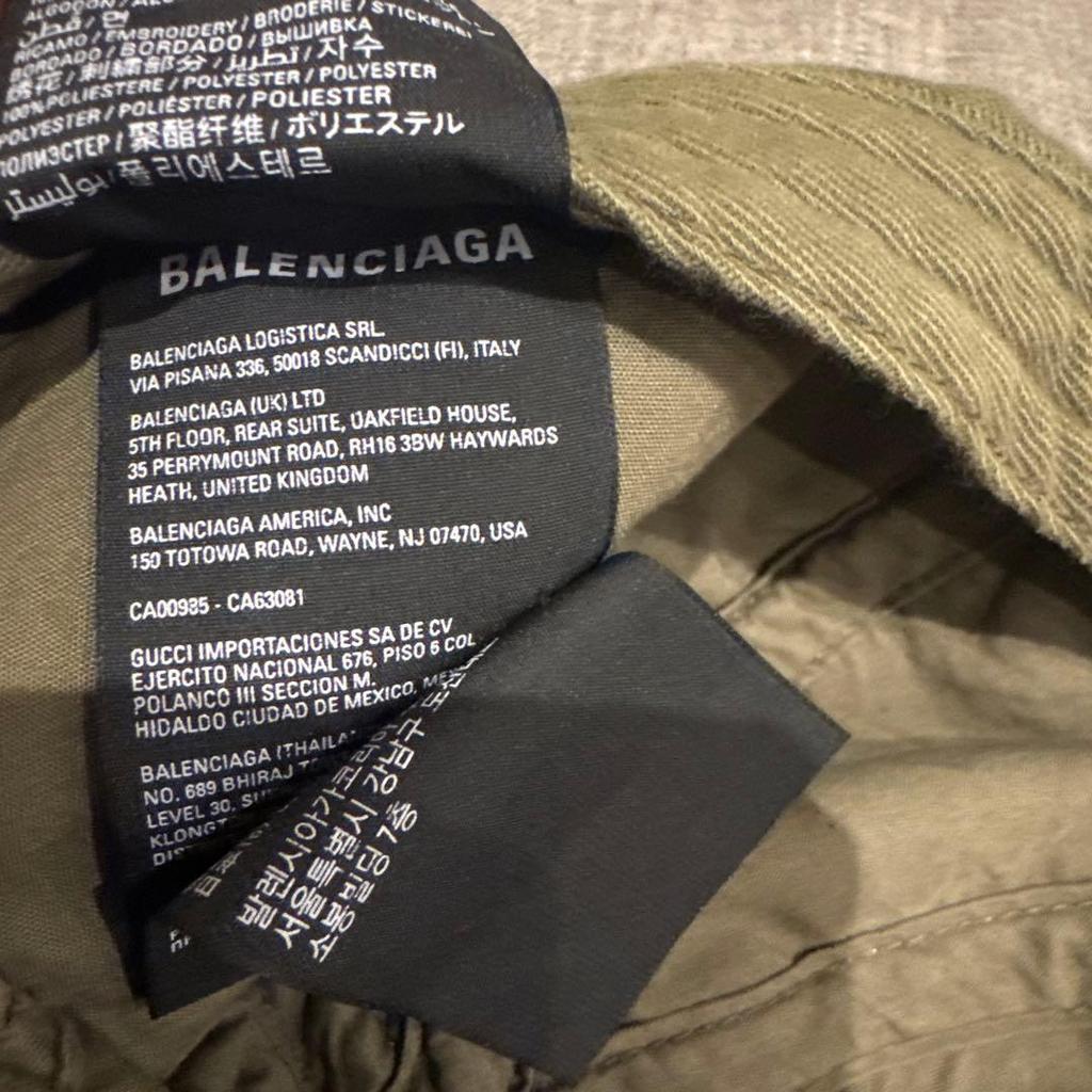 Used BALENCIAGA olive cap