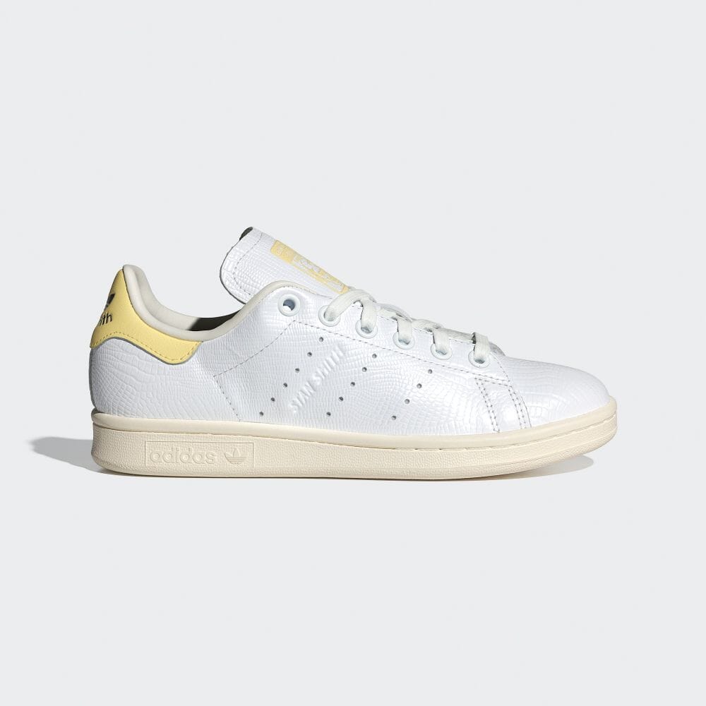 

Adidas STAN SMITH Core Black Sneakers ORIGINALS Unisex IE0464 Core Black / Footwear White / Allmost Yellow / Off-White