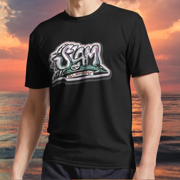 

New item Slamology Graffiti Logo Automotive Logo TEE T shirt Funny Size S to 5XL L