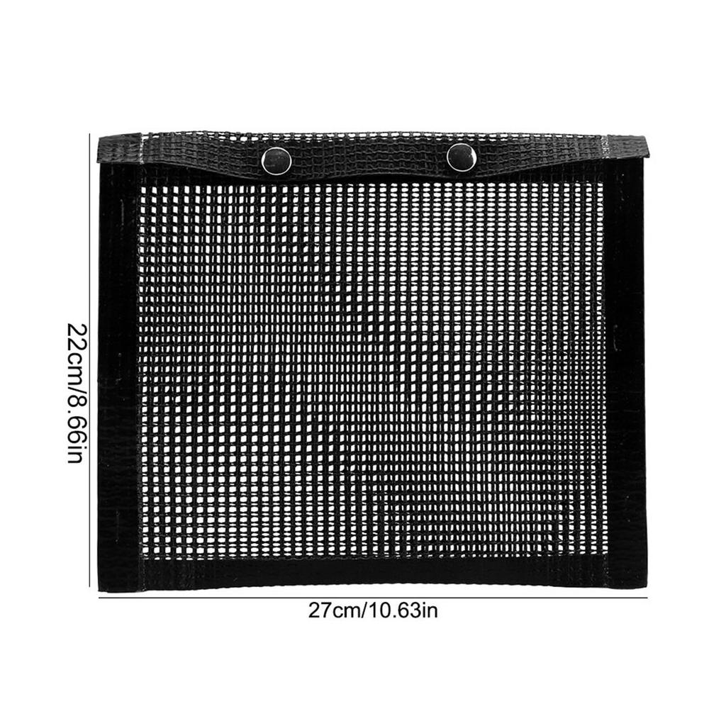 NOn Stick BBQ Bake Bag Heat Resistant Mesh Grilling Bag Outdoor Panic Tool (L)