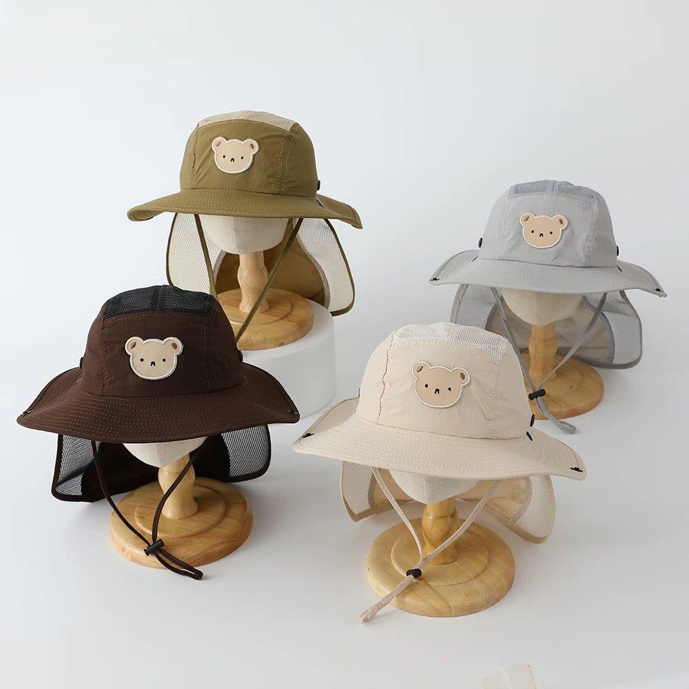 Kids' Breathable UV Protection Sun Hat with Large Brim