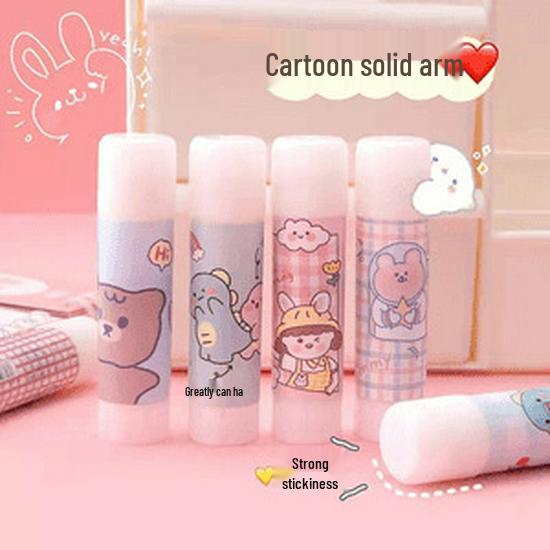 

Бесплатная доставка: Милый девчачий мультяшный клей-карандаш с сердечками для студентов и рукоделия Mixed Cute Pet Series - 5 Pack