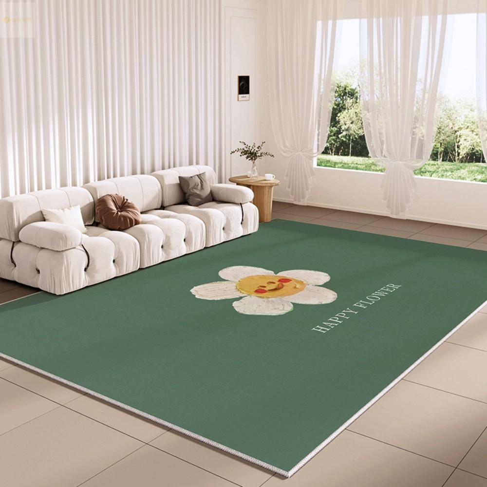 Modern Minimalist Sofa Bed Side Rug Waterproof Shockproof Slip Resistant Stain Resistant Washable Home Decor Accessories