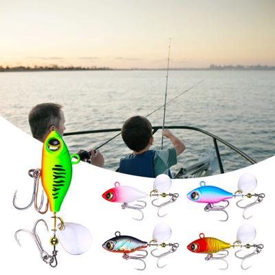 5,8 cm/14 g Vivid Simulation Lure Paljett Anti-escape mete
