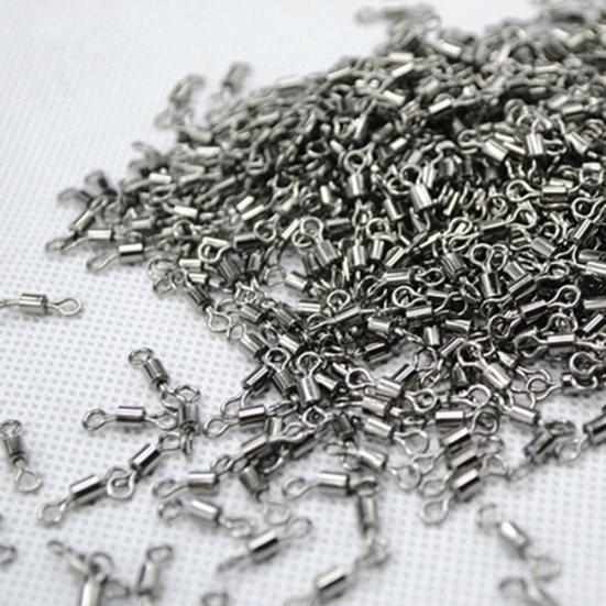 250 Stück Hochleistungs-Angel-Tonnendrehlwirbel Wälzlager Rollwirbel Ringverbinder Zubehör