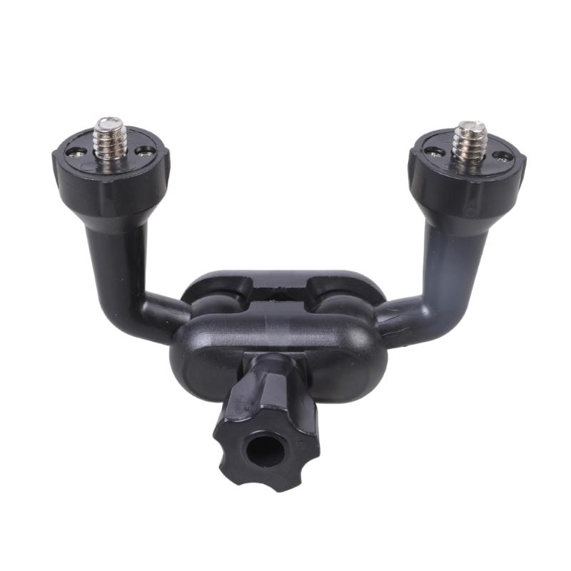 1/4 20 Threaded Camera Bracket Adapter 12cm Metal Plastic Hybrided Connector For Action Cameras Smartphone Clamps