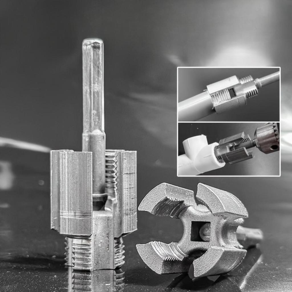 Drill Bit Set Portable Pipe Opener High Hardness Tool Lightweight And Compact Robust For Various Pipes