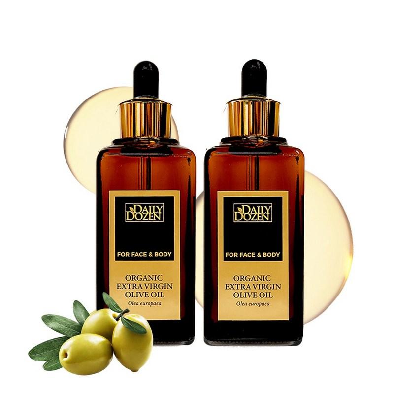 Daily Dozen 100% Extra Virgin Olive Oil 100ml, 2 pcs