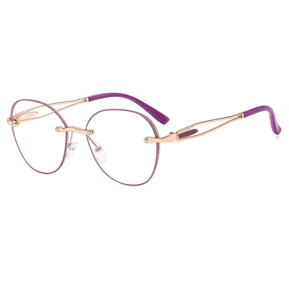 High-end Reading Glasses Fashion Young Glasses Frame For Women Anti-blue Light Hd Ultra-light Reading Glasses JH258
