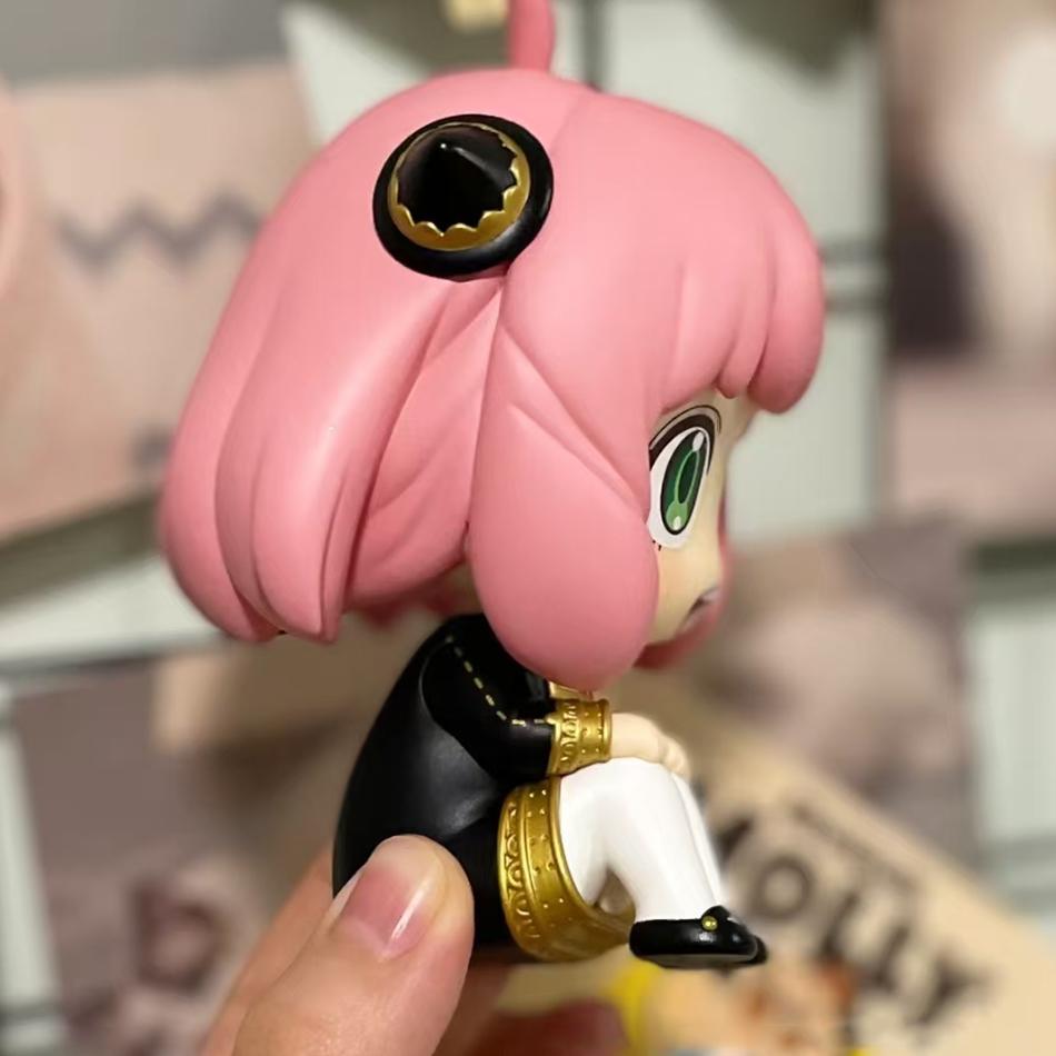 1-2 יחידות דמות Spy Family אניה פורגר דמויות אנימה מראה חמוד LOOK UP פסל PVC פסלון דגם איסוף קישוט שולחן צעצועים מתנות