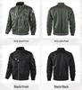 Men's Tactical Baseball Collar Pilot Jacket