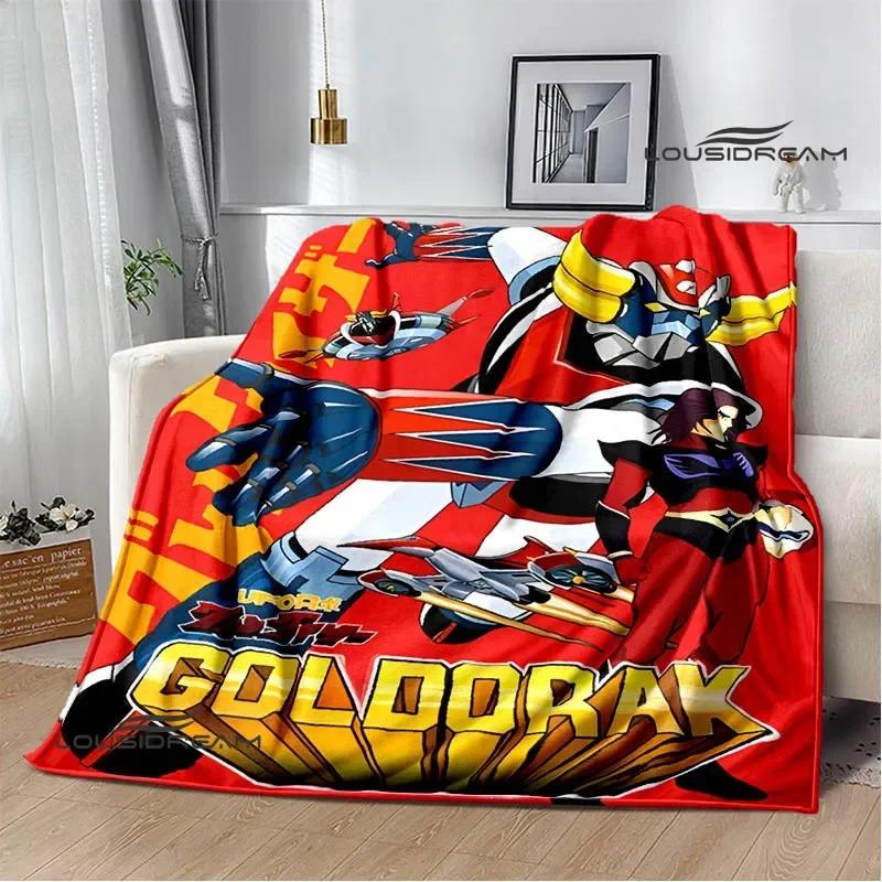 UFO ROBO GRENDIZER GOLDORAK Printed Blankets Warm Flannel Blankets Soft and Comfortable Blanket Bed Linings Birthday Gift