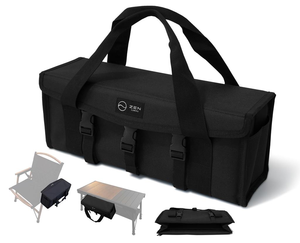 ZEN Camps Multi Gear Box Peg Case Měkká schránka na nářadí Camping Peg Bag (Černá)