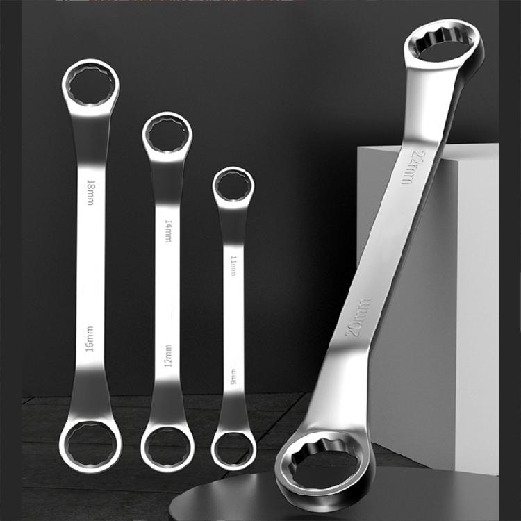 Multifunktionaler 45-Grad-Doppel-Offset-Ringschlüssel Schraubenschlüssel Schlüssel Auto