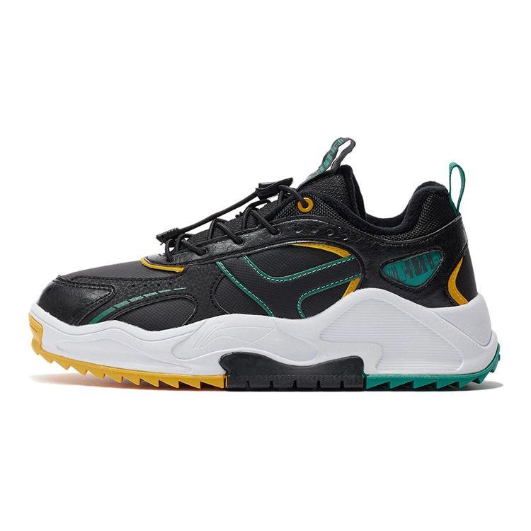 

Детские кроссовки для бега Li Ning Мягкие Удобные Нескользящие Амортизирующие Износостойкие Низкие Детские кроссовки Черные YKCR180-21 31