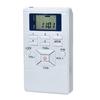 Portable AM FM Radio with Headphones Auto Scan Memory Function Small Size for Travel Camping Home Use