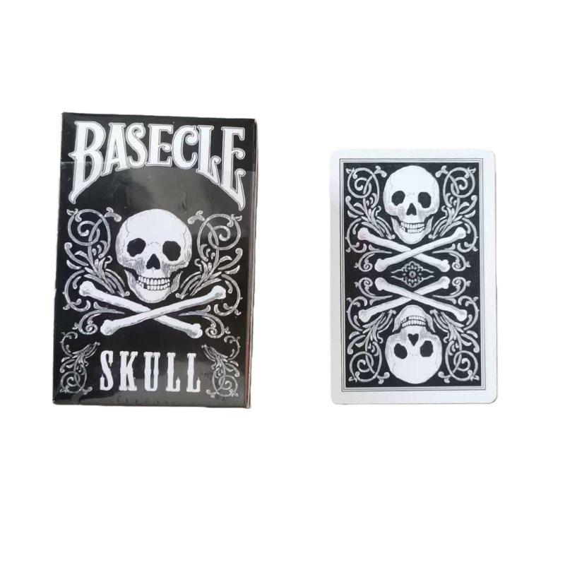 Dark Skull PVC Waterproof Double-Sided Playing Cards