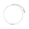 Saint Laurent Original Elegantes Messingarmband Damenarmbänder Silber 635533-Y1500-8126
