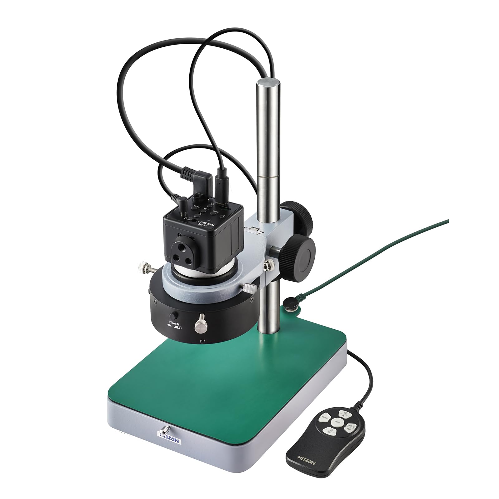 

HOZAN HDMI Output Microscope Magnification Ring Lighting Standard Base 18/48/89/115× [8.8/23/43/57×] L-KIT596