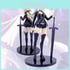 Fate Night Black Jeanne D'arc Sword Pvc Figure Desktop Decoration 23.5cm