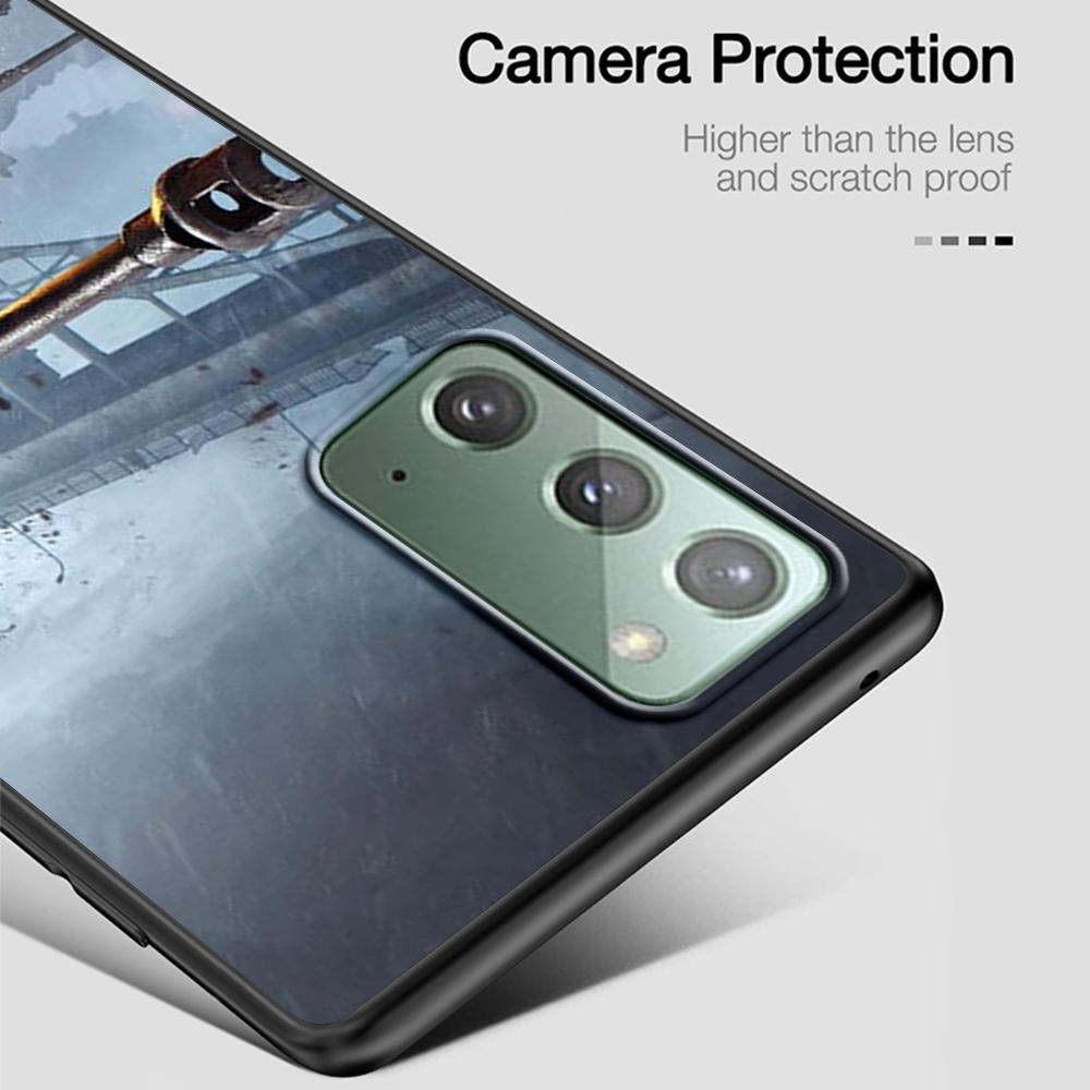 Tanks Fighter Warship Case for Samsung Galaxy Note 20 Ultra 10 Lite 9 8 A53 A52 A12 S22 S21 FE S20 Plus TPU Black Phone Cover
