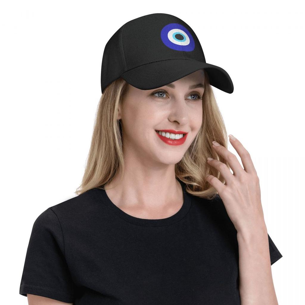 Custom Punk Unisex Evil Eye Baseball Cap Adult Adjustable Dad Hat Women Unisex Sun Protection Snapback Hats